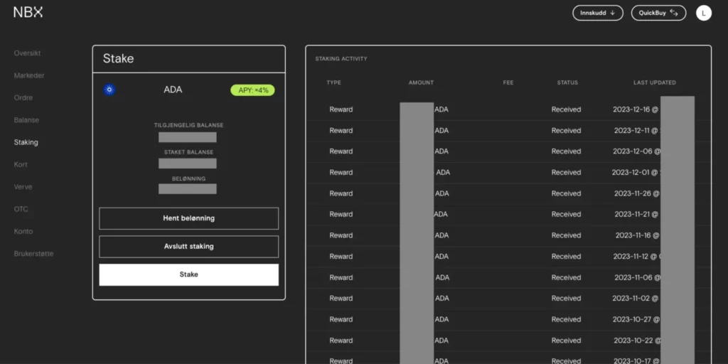 staking nbx